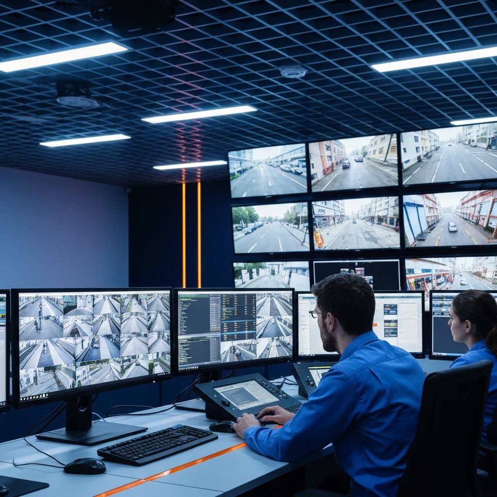 Professional CCTV Control Room
