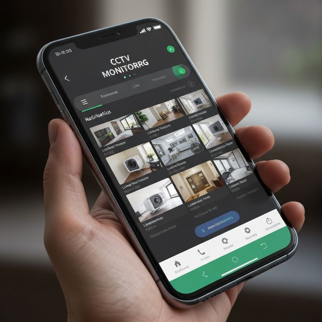 CCTV Monitoring Mobile App